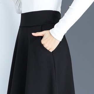 Chân váy xoè dài hàn quốc D0417