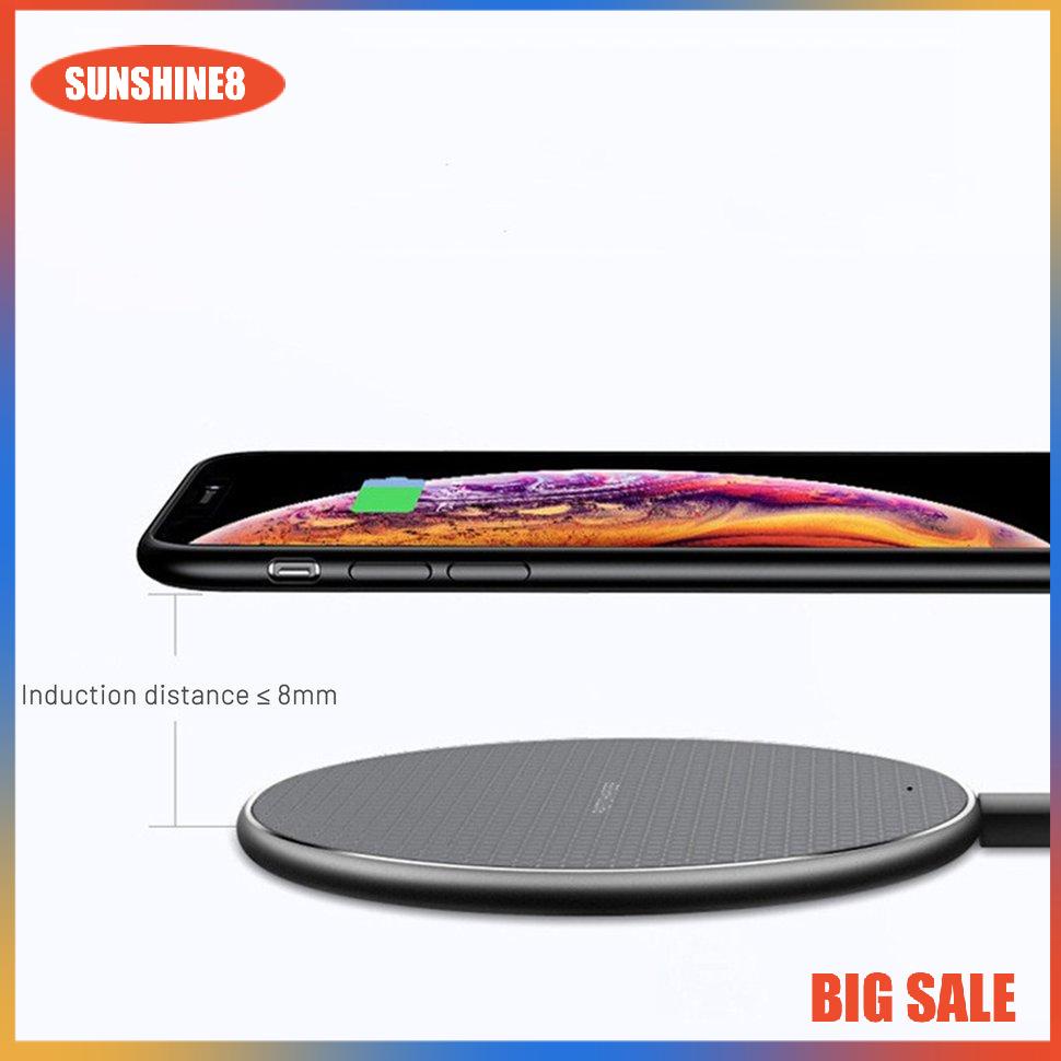 Đế sạc không dây 10W cho Samsung Xiaomi Huawei