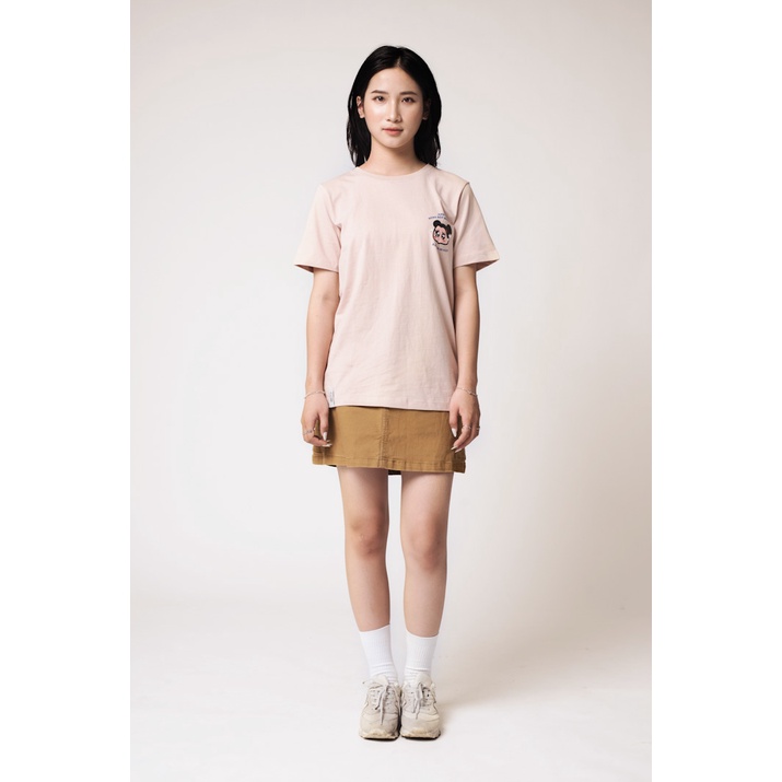 Áo Thun Nữ BOO Dáng Cơ Bản, Cotton Cao Cấp In Logo BooSticker Bắt Em ĐI
