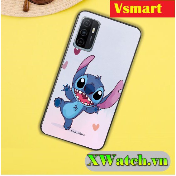 Ốp lưng dẻo TPU Vsmart Star 5 live 4 Joy 4 Active 1 Joy 1 Active 1+  Joy 1+ Joy 3  Active 3 in hình Stitch