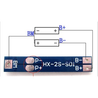 Tns. mạch bảo vệ sạc 2s 8.4v