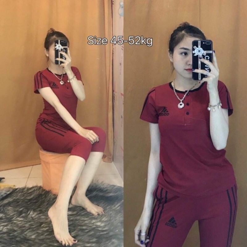 BỘ ĐỒ THỂ THAO NỮ ADIDAS