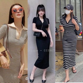 Đầm thun polo