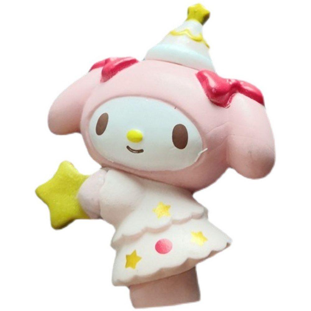 YIYU Set 6 Mô Hình Mèo Kitty Bằng PVC Dễ Thương