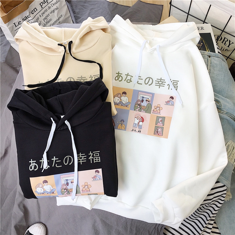 Áo hoodies có nón dài tay thời trang nữ