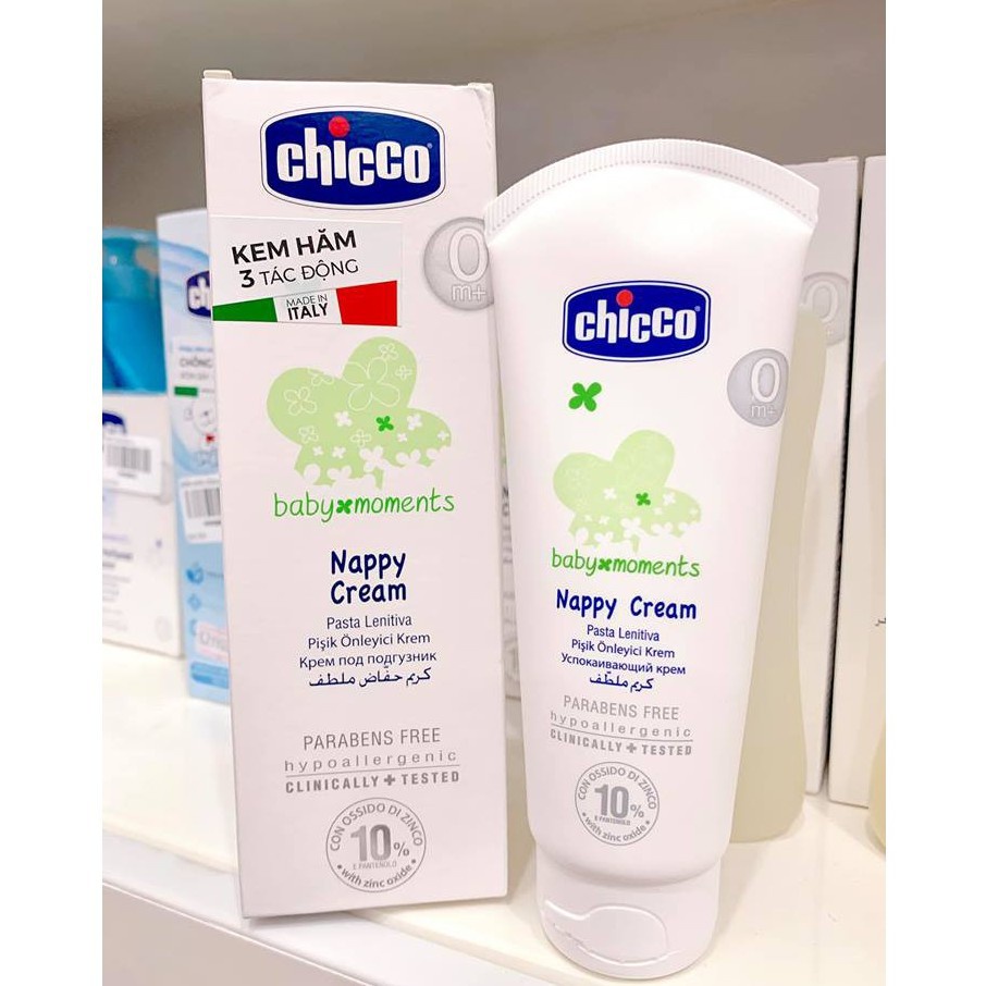 Kem hăm 3 tác động Chicco của Ý 0m+ 100ml