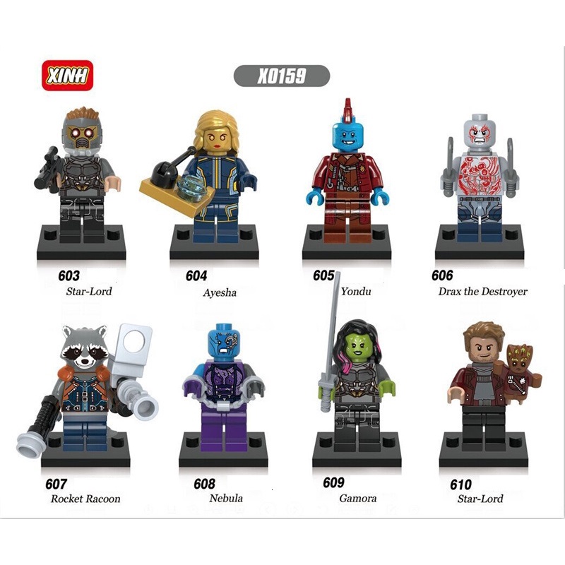 Mô Hình Nhân Vật Siêu Anh Hùng Robin Firestorm Rob Shazam Trong Phim Spider-Man Deadpool