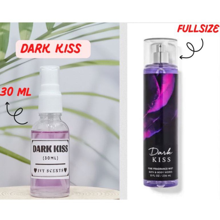 (30ML)XỊT THƠM DARK KISS BATH AND BODYWORKS