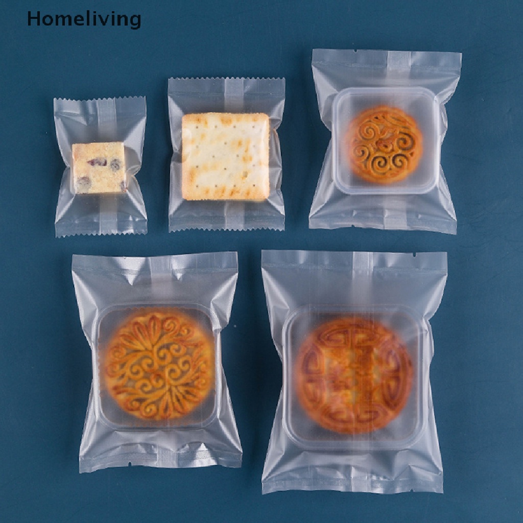 Set 100 Túi Nhựa Trong Suốt Dày Dặn Đựng Bánh Kẹo Tiện Dụng