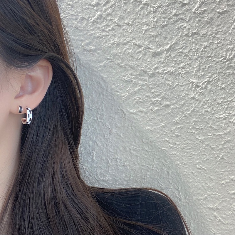 Bộ 3 Đôi Bông Tai Hình Trái Tim Đơn Giản Thời Trang Cho Nữ