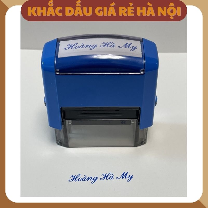 Con Dấu Tên Theo Yêu Cầu, Dấu mộc Tên Cá Nhân Trodat Printy 4911 Màu Mực Đỏ Rõ Nét, Nhỏ Gọn Tiện Lợi