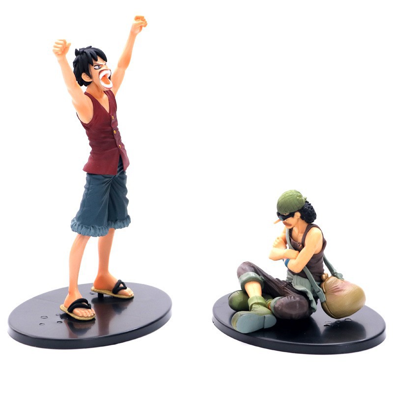 Bộ Mô Hình Luffy & Usopp Bản Đẹp PVC Chất Lượng Cao