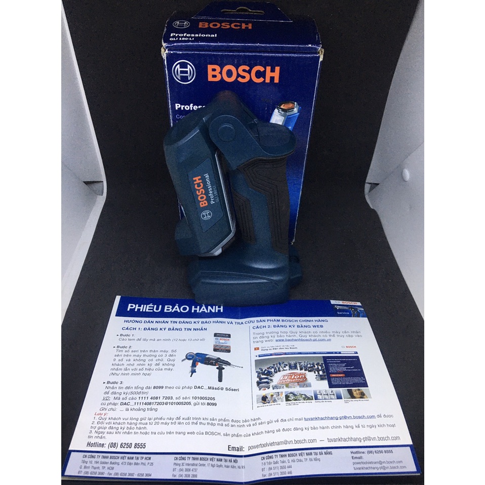 Đèn bàn hoc dùng pin Bosch GLI 180-LI