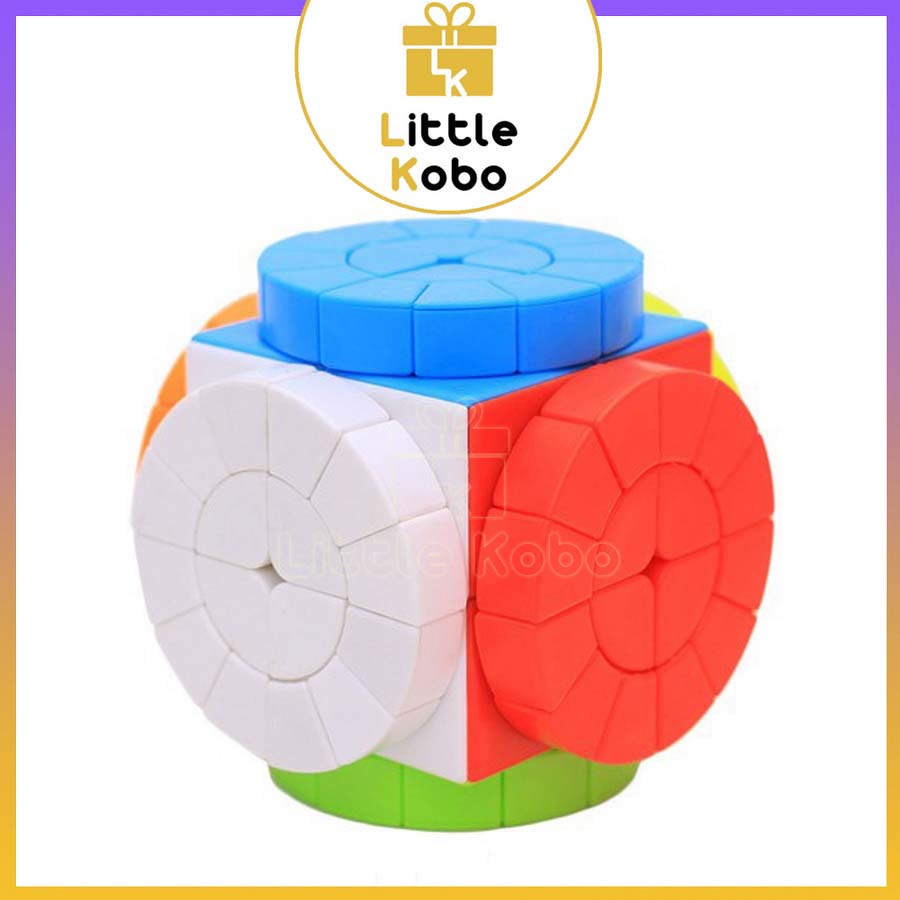 Rubik Time Machine Stickerless Rubic Biến Thể Cỗ Máy Thời Gian Đồ Chơi Trí Tuệ Trẻ Em Phát Triển Tư Duy - Little Kobo