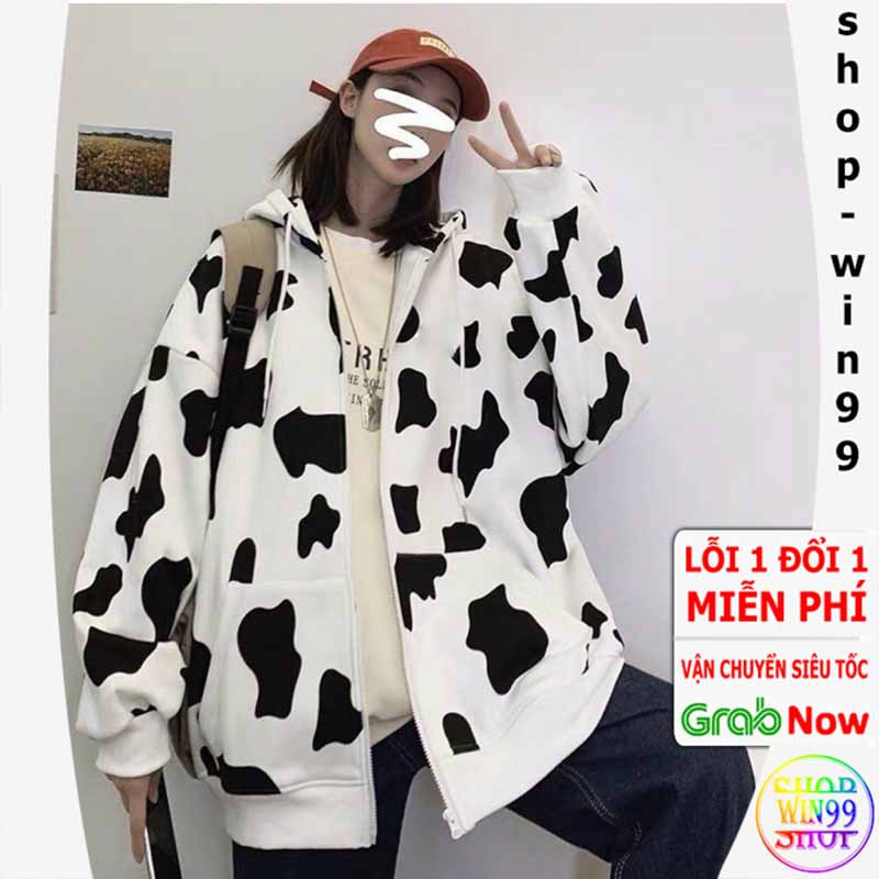 ⚡ MẪU HÓT ⚡ Áo Hoodies khóa kéo có nonTay Dài Hoạ Tiết đẹp Phong Cách Hàn Quốc