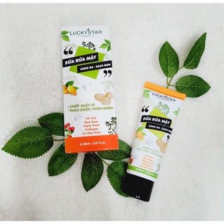 Sữa rửa mặt thảo dược juory 85ml - lucky star