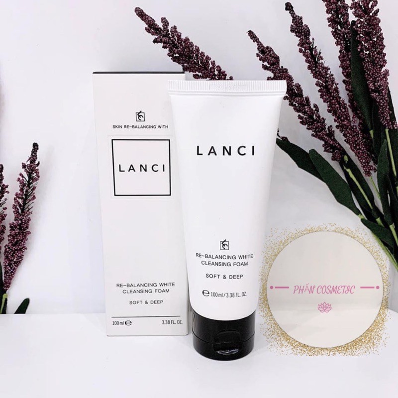 [CHÍNH HÃNG] SỮA RỬA MẶT LANCI WHITENING DEEP CLEAN