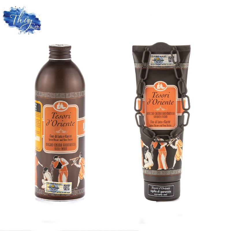 [ HÀNG CHÍNH HÃNG ] Sữa Tắm Nước Hoa Ý Tesori Hương Sen Chai Nhôm Màu Nâu 250ml - 500ml | BigBuy360 - bigbuy360.vn