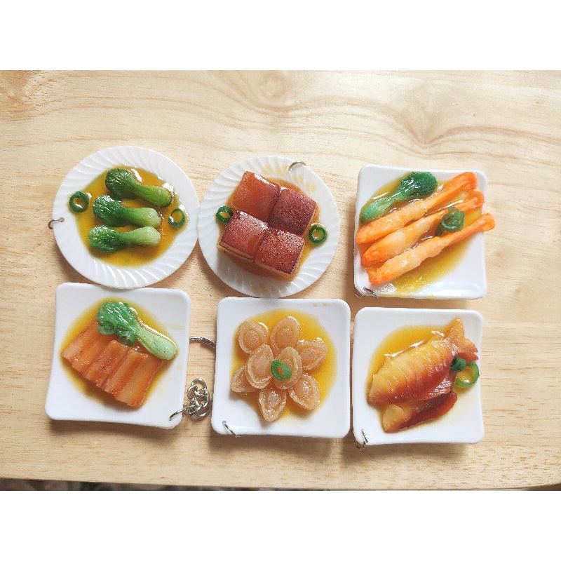 Móc khóa đồ ăn - Miniature - Mô hình đồ ăn cho búp bê