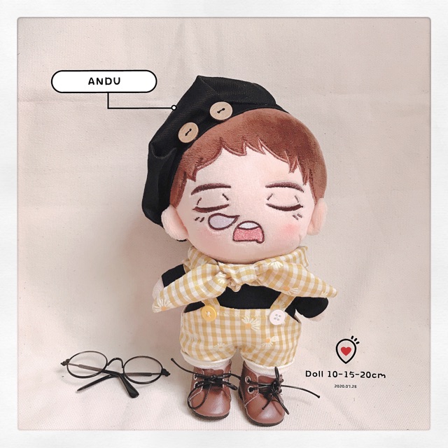 Outfit cho doll 10cm-15cm-20cm-indentity V