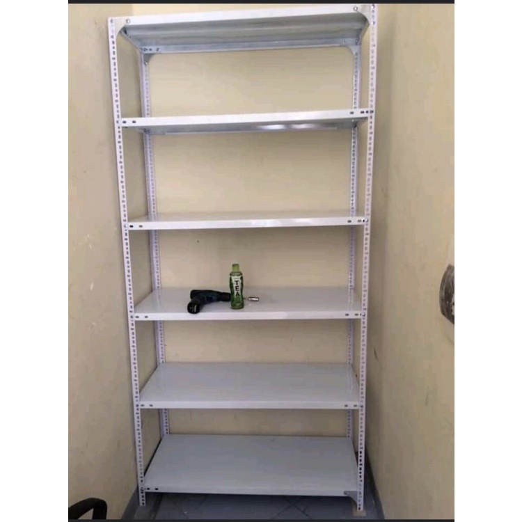 Kệ sắt v lỗ đa năng: Cao 1m8 x dài 80cm x rộng 40cm x 6 tầng