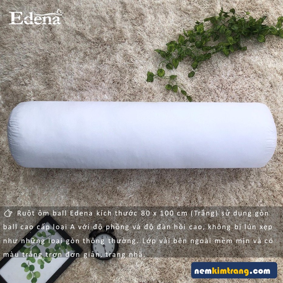 Ruột gối ôm gòn Ball Edena - Chính Hãng, Mềm mại