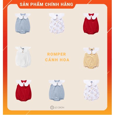 Thời trang trẻ em [Le Coon - hàng hiệu giá rẻ] Romber cánh hoa thun cotton 100% cho bé gái