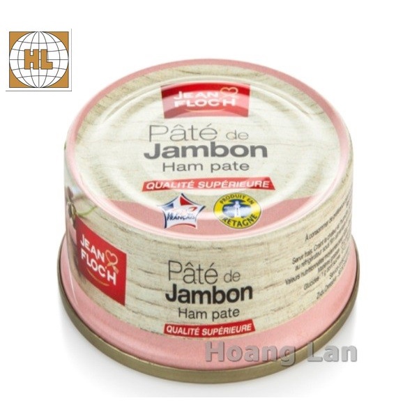 Pate Jambon Jean Floch 130g - Pháp