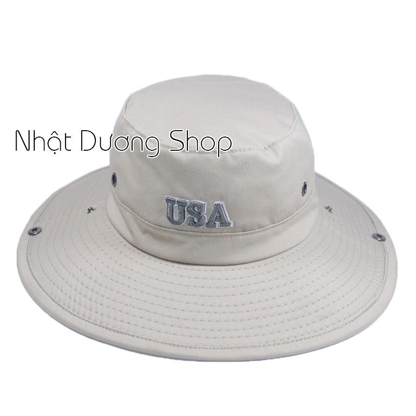 [ Nhiều mẫu ] Mũ tai bèo nam size đầu rộng thoải mái nón tai bèo lính vành to được đóng sò cao cấp kết hợp vải cotton