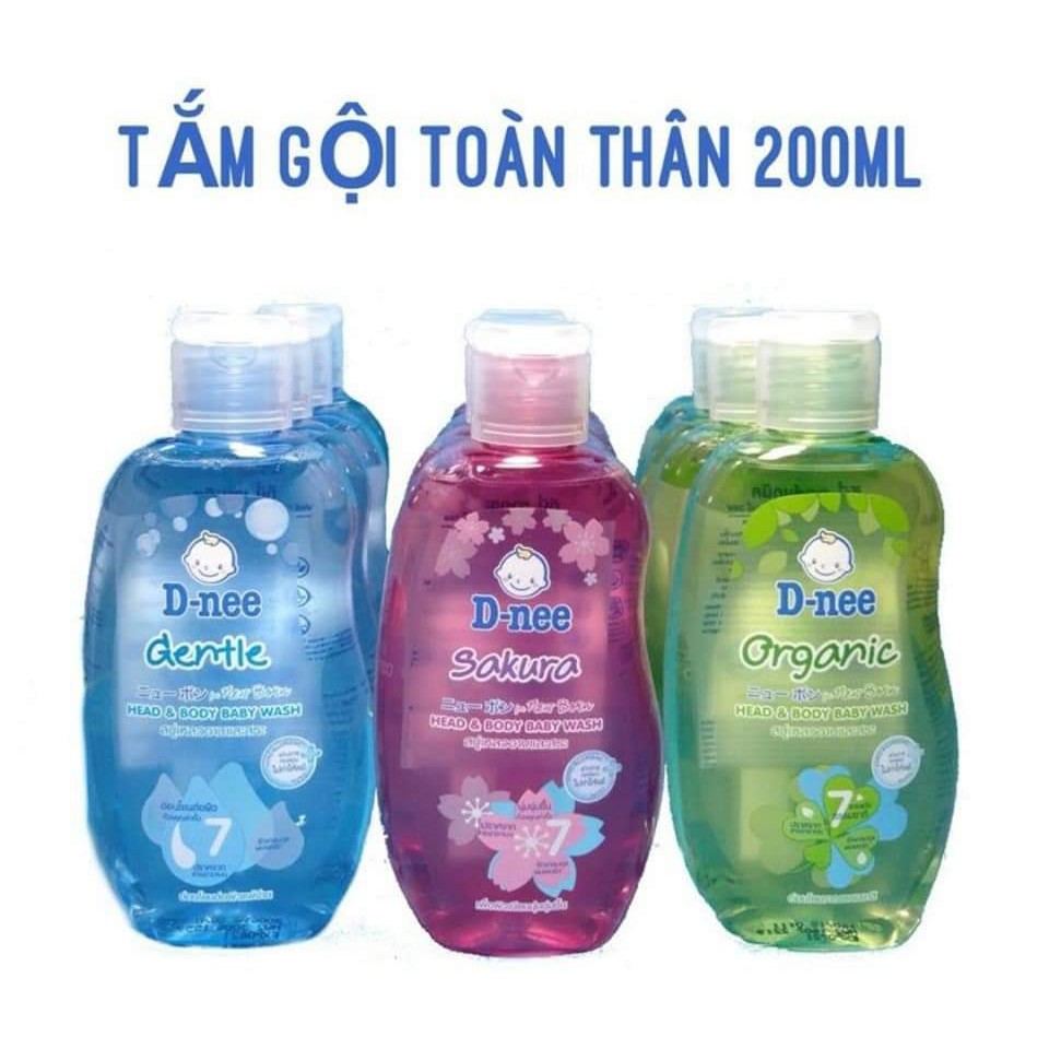 Tắm Gội Toàn Thân DNEE 200ml