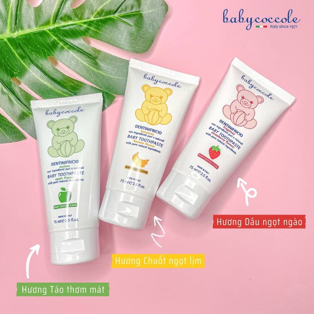 Kem đánh răng cho bé Babycoccole