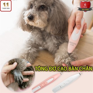 (KONTOSH) Tông đơ cạo bàn chân chó mèo - Cạo kẽ bàn chân thú cưng (Bản sạc điện) - Grooming Store