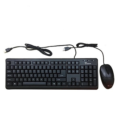 Combo chuột và bàn phím văn phòng Vision G8