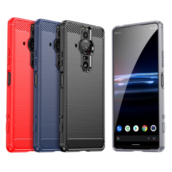 Ốp Lưng Sợi Carbon Cho Sony Xperia L3 L2 L1 E6 ACE 2 Pro-i Slim Silicone TPU Ốp Lưng Ốp lưng Chống S