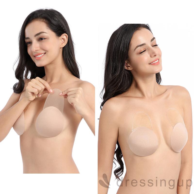 Miếng dán che ngực silicon màu đen