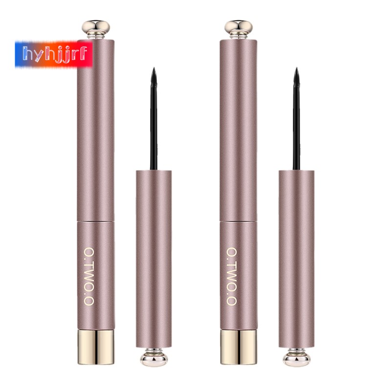 O.TWO.O Liquid Eye Liner Waterproof Ultra Fine Brush Head Long Lasting Quick Dry Natural Eyeliner Cosmetics a Brush