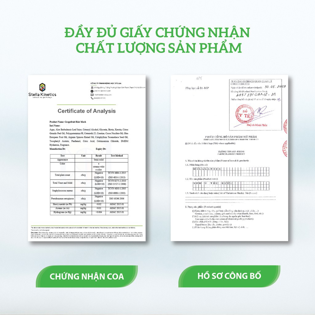 Kem Ủ Tóc Bưởi Phục Hồi Tóc Hư Tổn, Kích Thích Mọc Tóc Từ Tinh Dầu Bưởi Nguyên Chất MILAGANICS 250gr (Hũ)