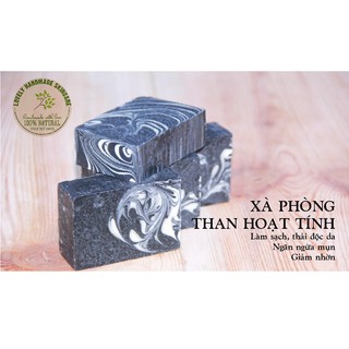 XÀ PHÒNG RỬA MẶT THAN TRE HOẠT TÍNH KHỬ ĐỘC (ACTIVIATED CHARCOAL SOAP)