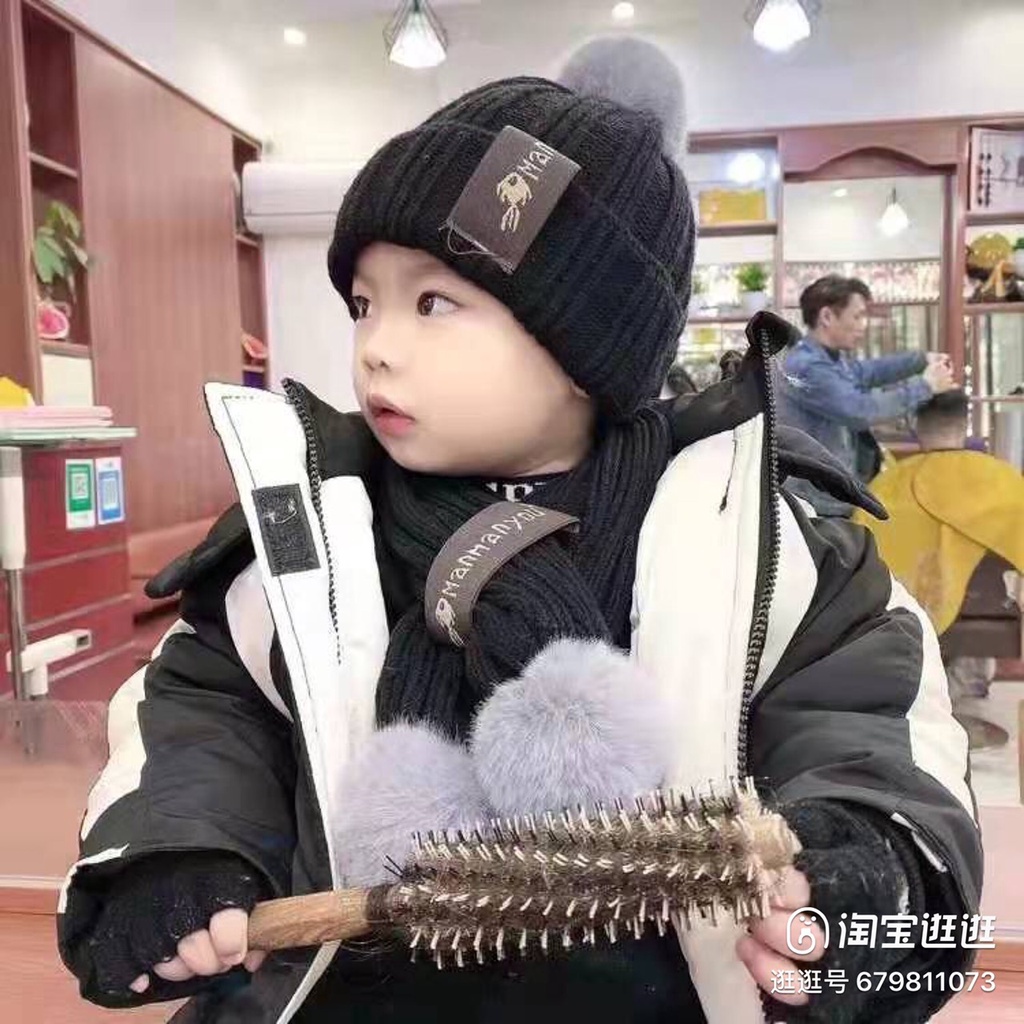 Combo Khăn Len Quàng Cổ Và Mũ Len Cho Bé Trai Và Bé Gái Phong Cách Hàn Quốc Siêu Xinh Cho Bé Từ 1 Đến 6 Tuổi