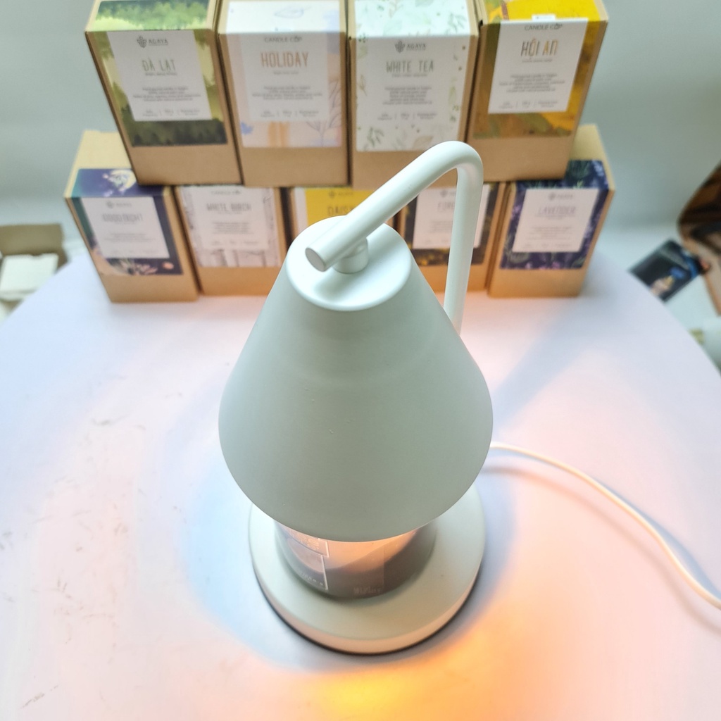 Đèn đốt nến thơm BASIC MACEHO - Dùng cho nến thơm BBW, Yankee, CandleCup - Chỉnh độ sáng to nhỏ