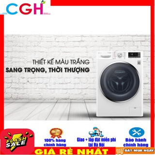 Máy giặt LG lồng ngang 9kg màu trắng 1409S4W