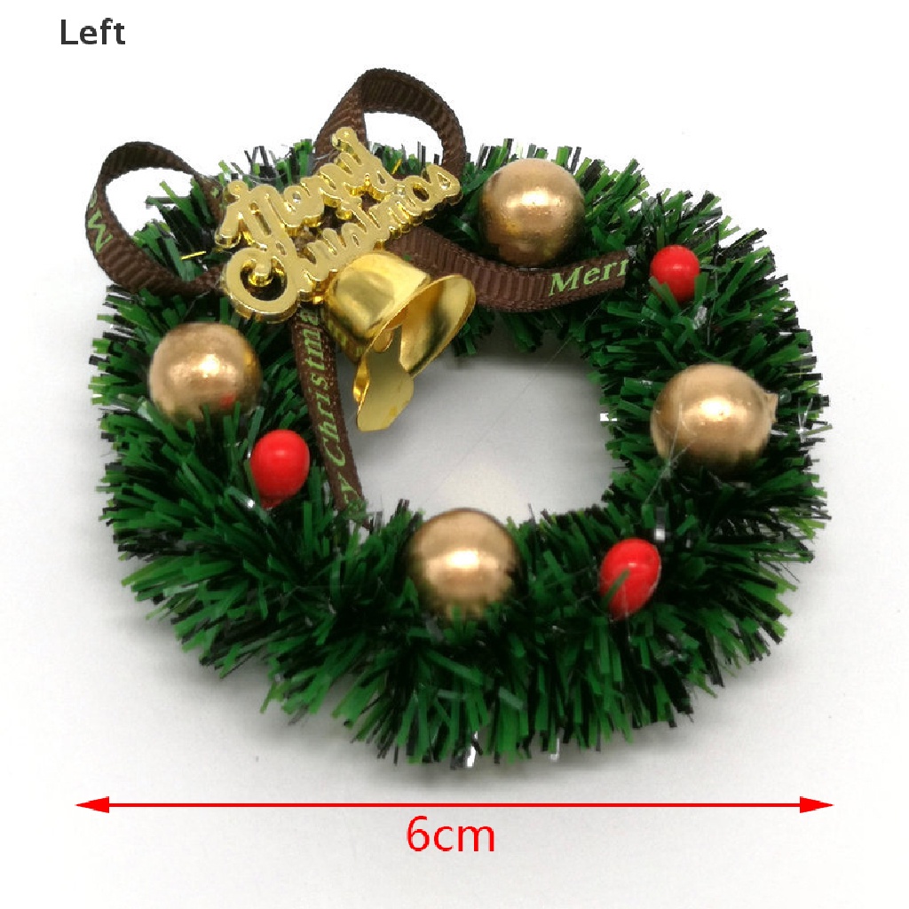 1 Vòng Hoa Nhỏ 6CM Trang Trí Nhà Búp Bê