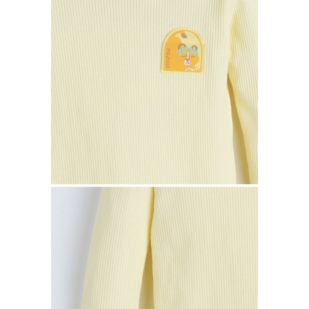 Bộ cotton tăm xuất Hàn nhiều màu cho bé BMM021