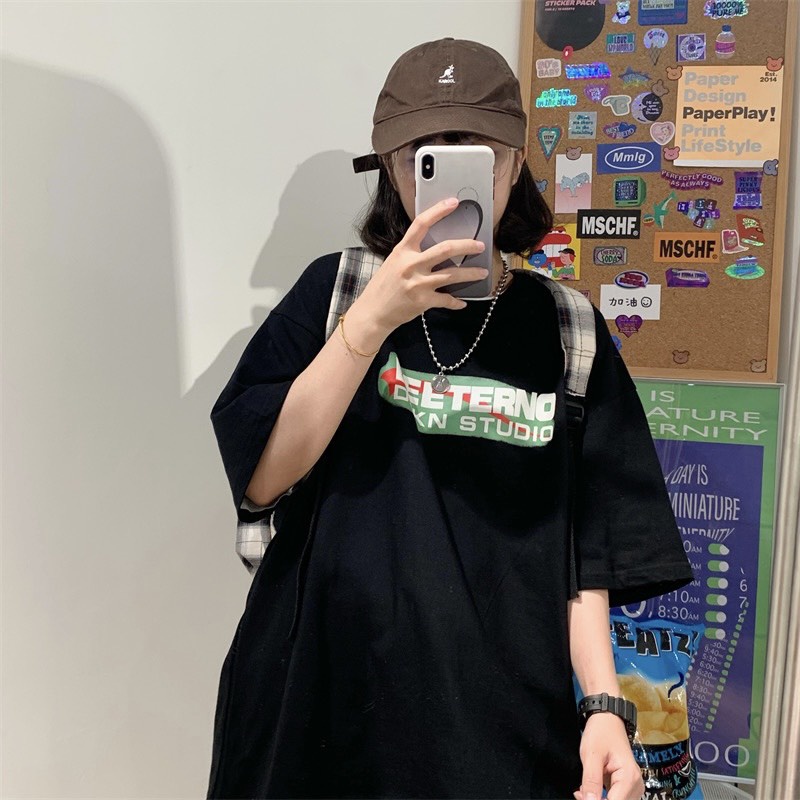 Áo phông tay lỡ form rộng unisex Neko.sg ATL276