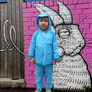 Áo mưa bộ cho bé Size số 4, số 5