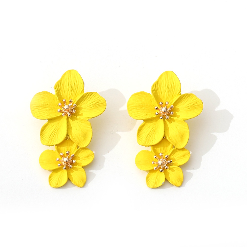 1 Đôi Bông Tai Hình Hoa Thanh Lịch Dành Cho Nữ