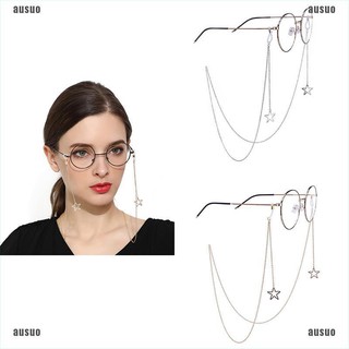 [Uoasi • AOS] Dây chuyền kính mắt Kính râm ngôi sao Kính đọc sách Kính mắt Giá đỡ dây đeo cổ