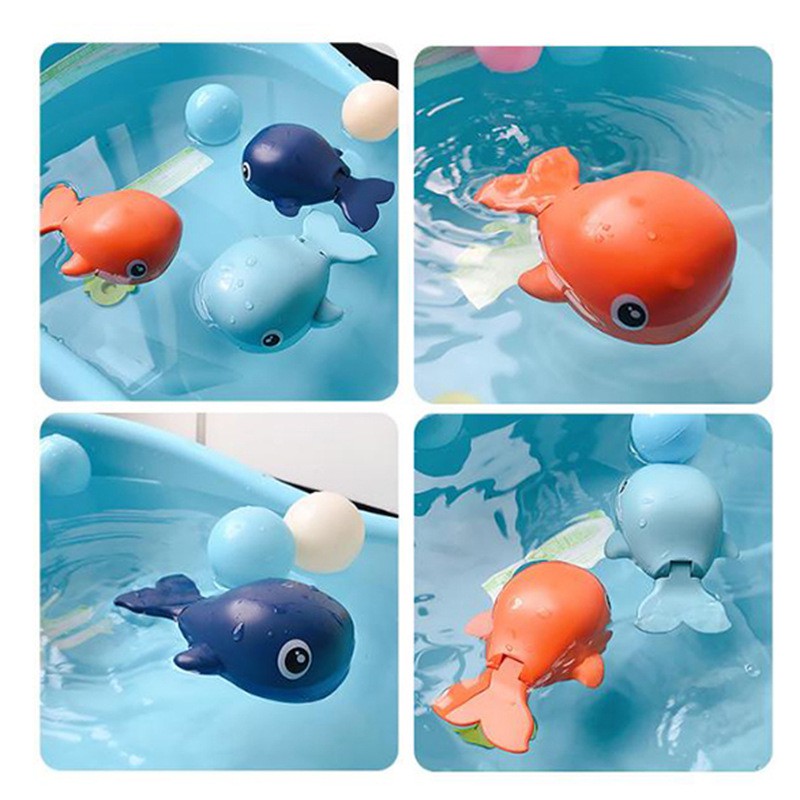 Đồ Chơi Lên Dây Cót Hình Cua / Cá Dễ Thương Cho Bé Chơi Khi Tắm