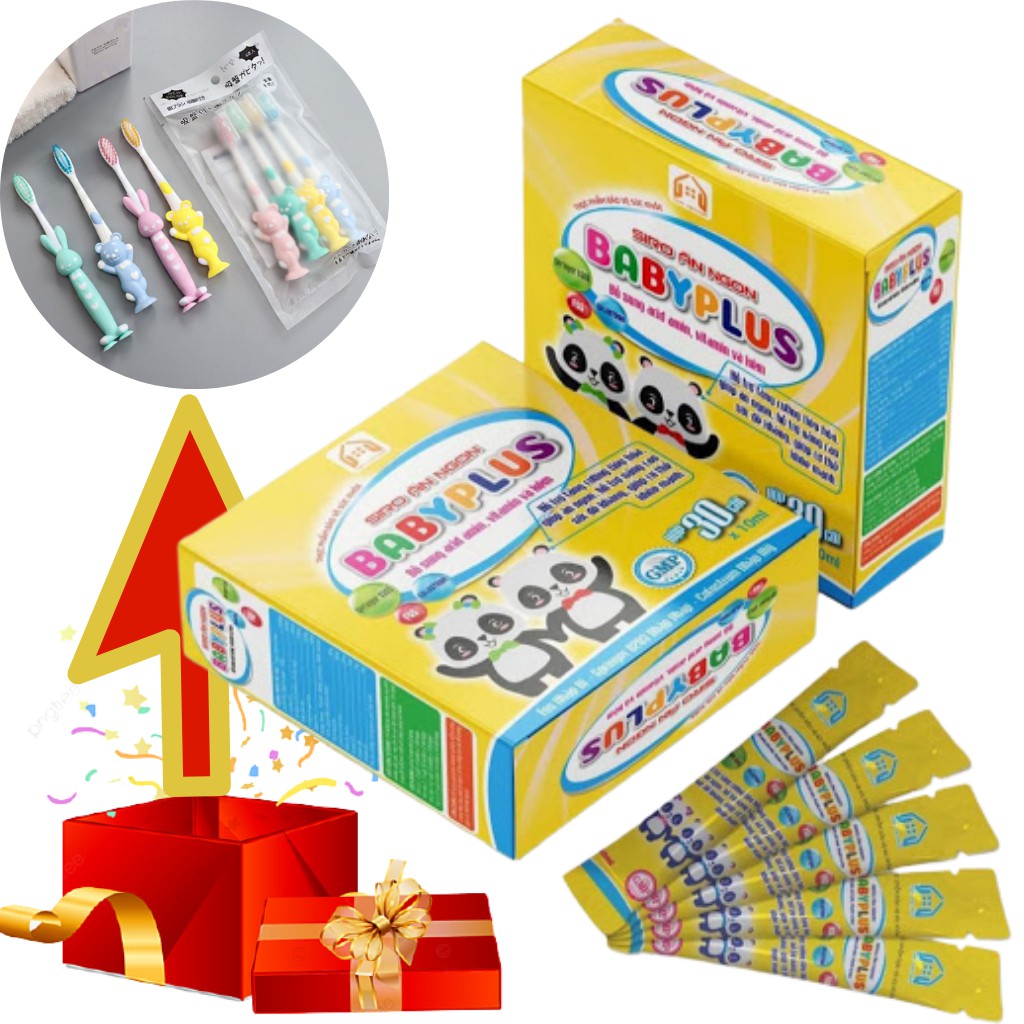Siro Ăn Ngon Cho Bé Biếng Ăn Babyplus (Baby Plus) Chính Hãng Siro Giúp Bé Ăn Ngon, Ngủ Ngon