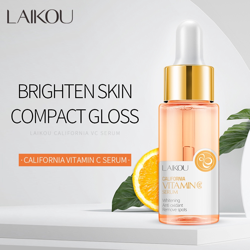 Serum LAIKOU vitamin C California dưỡng trắng da xóa vết đốm chống lão hóa